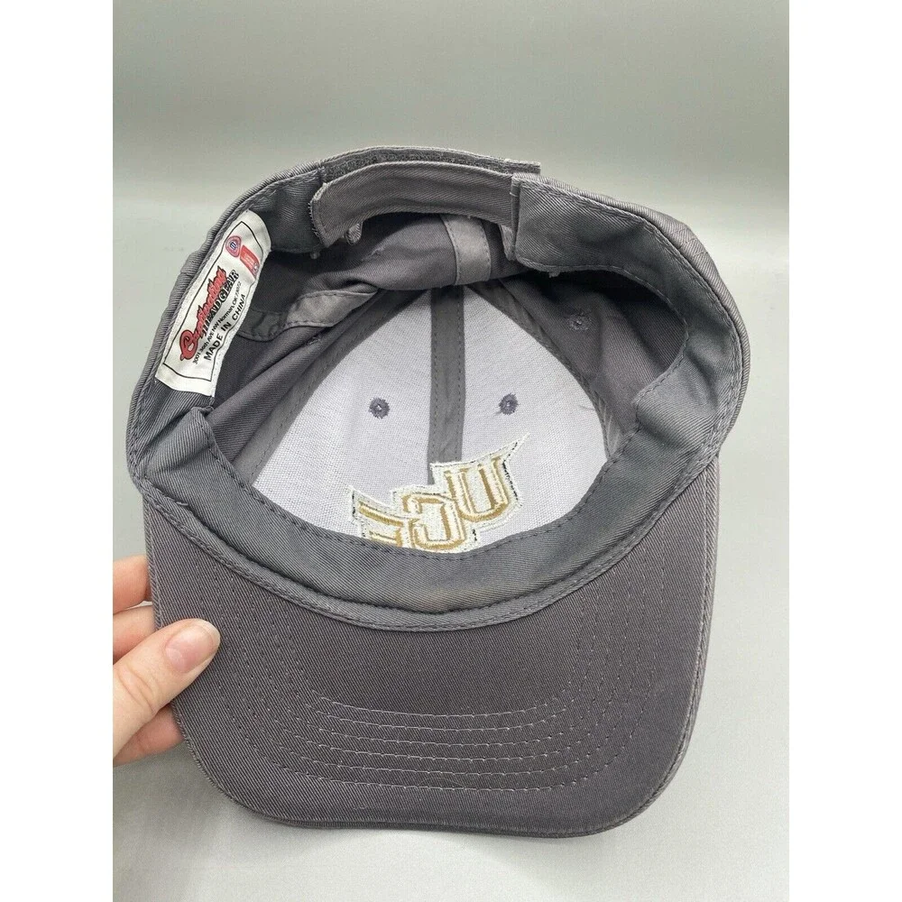 UCF Knights Sports Hat Baseball Cap Captivating Headgear One Size Gray